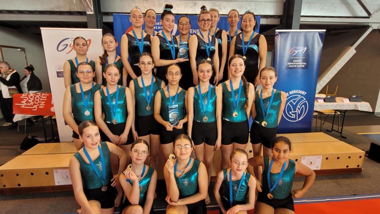 Championnat de Franche Comté Team gym 2025